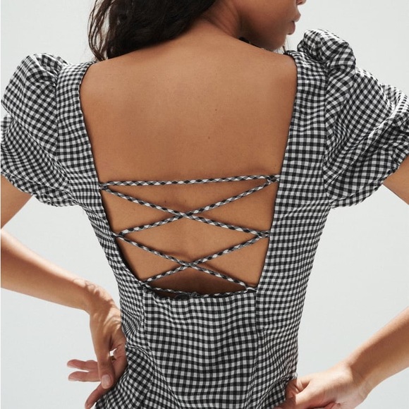 Zara | Dresses | Zara Black And White Mini Gingham Dress New Never Been  Worn Tag Still On | Poshmark